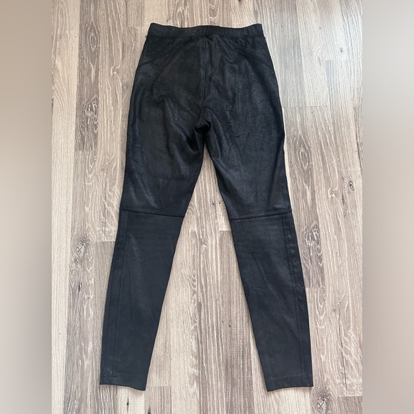 Free People Midnight Vegan Suede Skin Pants - Picture 2 of 7
